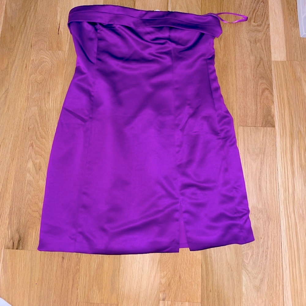 Strapless dress RUNWAY